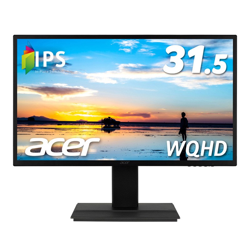 WQHDディスプレイ 31.5インチ IPSモニター 高さ調整 非光沢 75Hz 新品 