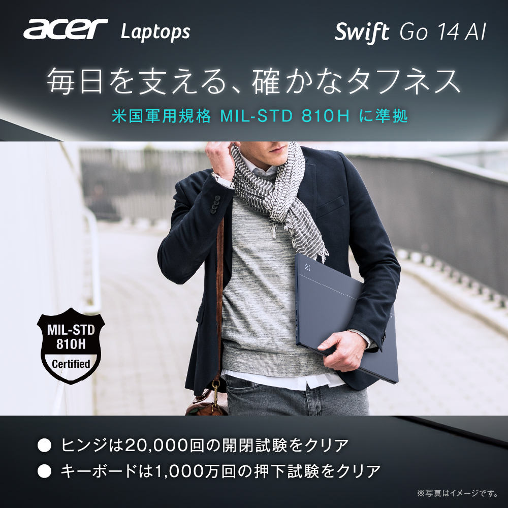 acer（エイサー） ノートパソコン Swift Go 14 AI インテル Core Ultra