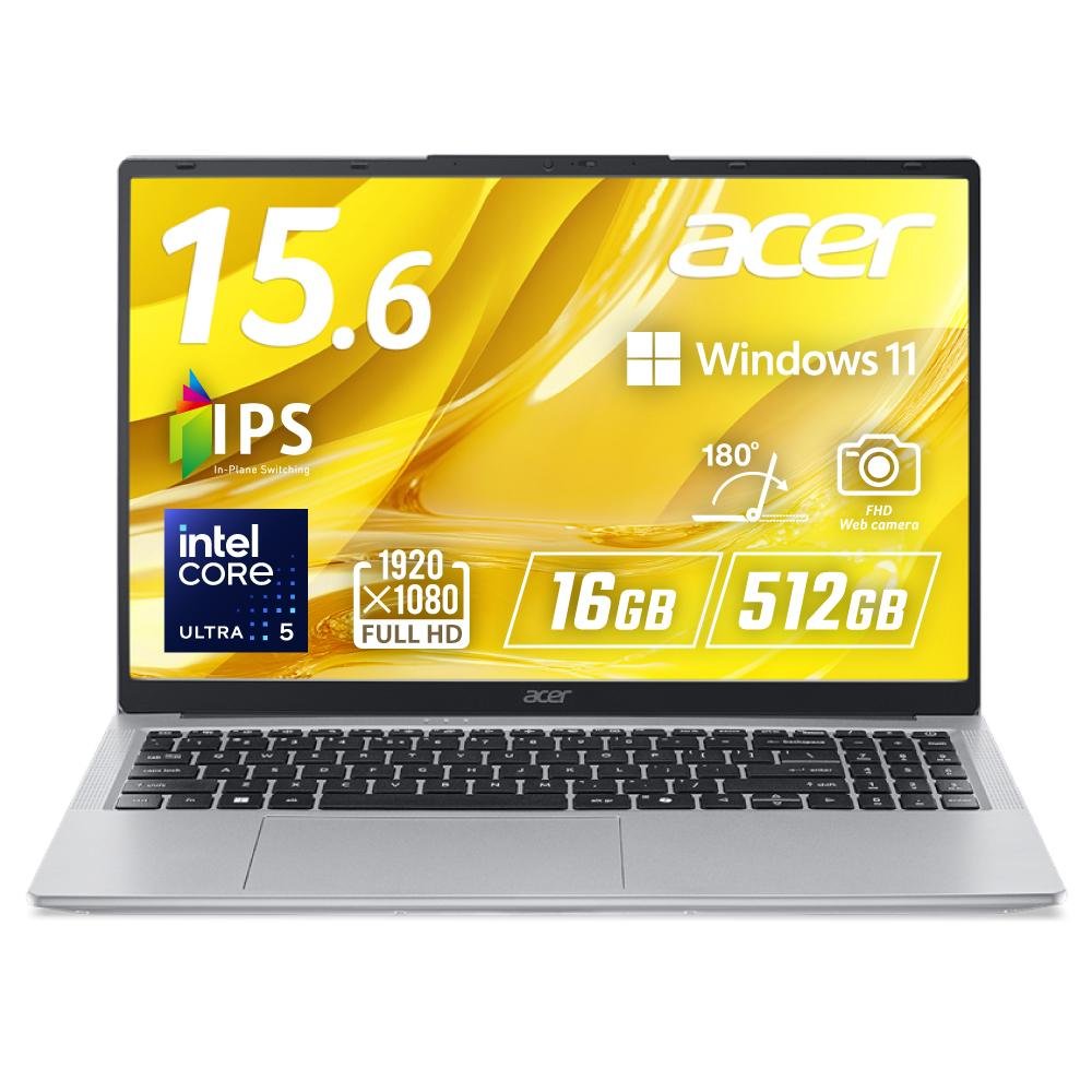 acer（エイサー） ノートパソコン Aspire Lite 15 16GBメモリー 512GB