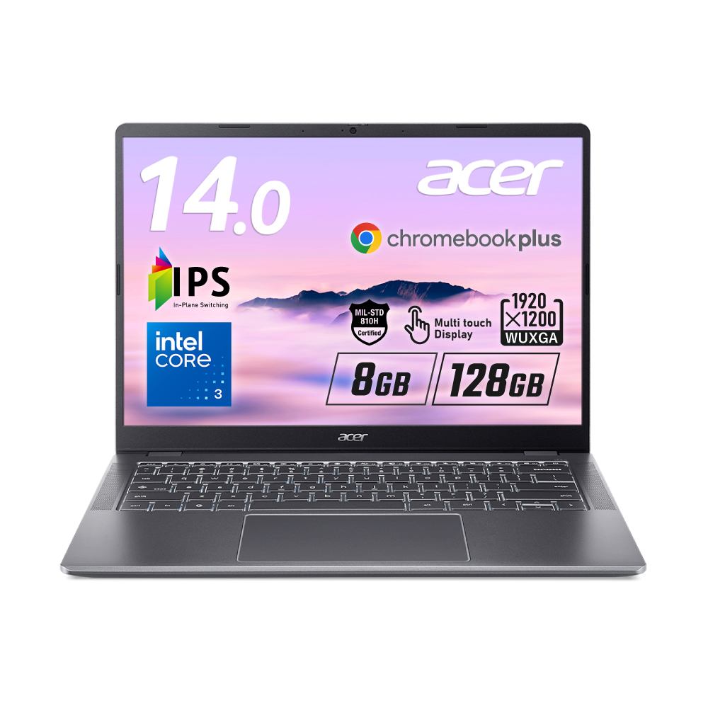 ブラボー・ブックス めんどりが焼いたパン Mac PCゲーム Windows不可 acer Acer クロームブック Chromebook Plus 514 Core 3 N355 AI