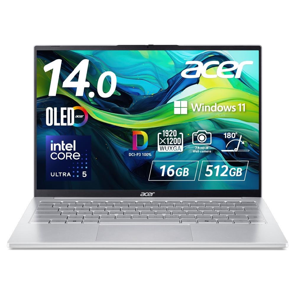 acer Swift Lite 14 ノートパソコン 16GB 1TB SSD acer（エイサー） ノートパソコン Swift Lite 14 16GBメモリー 512GB