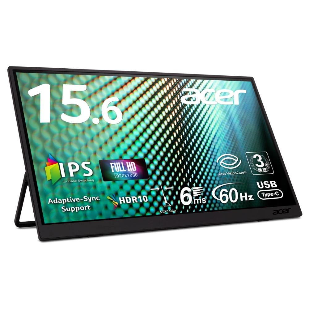acer（エイサー） モバイルモニター 15.6インチ タッチディスプレイ