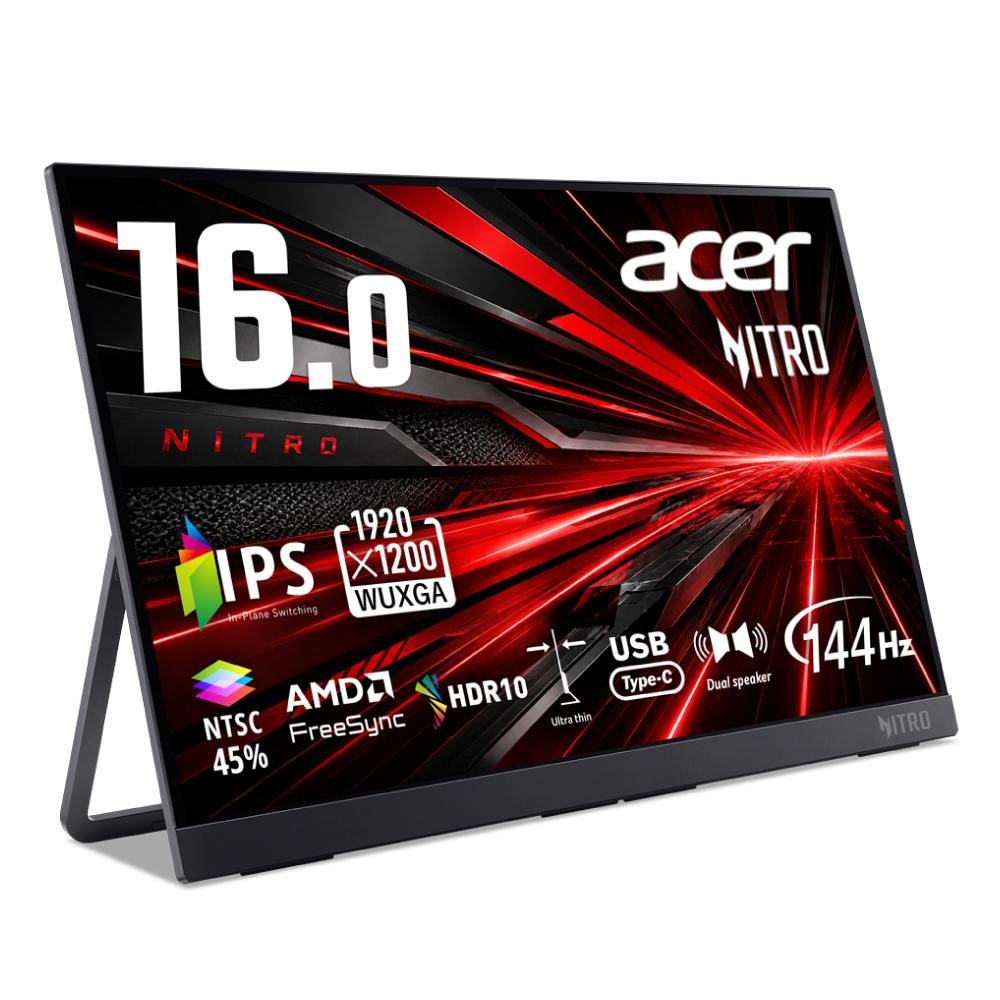 acer（エイサー） Acer Nitro モバイル ゲーミングモニター 16インチ
