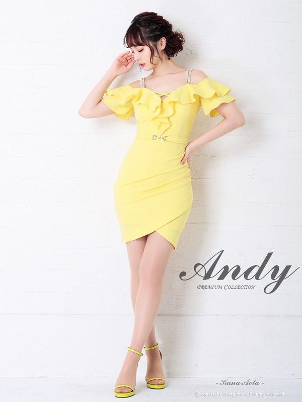 【ドレス】 Andy - andy ミニドレスの通販 by shop♡｜アンディならラクマ ブランド - bu.edu.kz