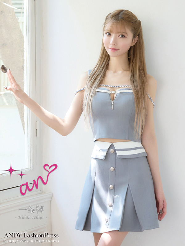 an ドレス AOC-3683 セットアップ ミニドレス Andyドレス アンドレス 