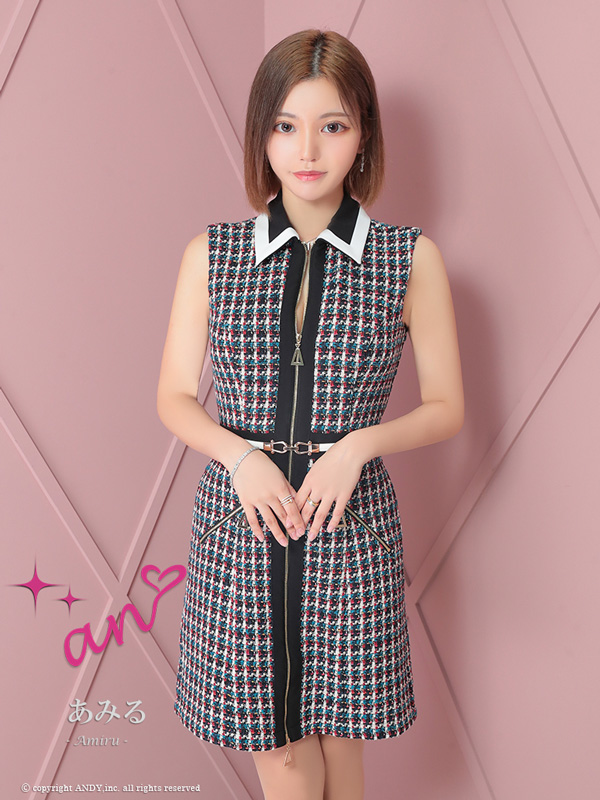 an ドレス AOC-3724 ワンピース ミニドレス Andyドレス アンドレス キャバクラ キャバ ドレス キャバドレス |  | 01