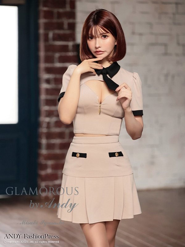 GLAMOROUS ドレス GMS-V844 セットアップ ミニドレス Andyドレス