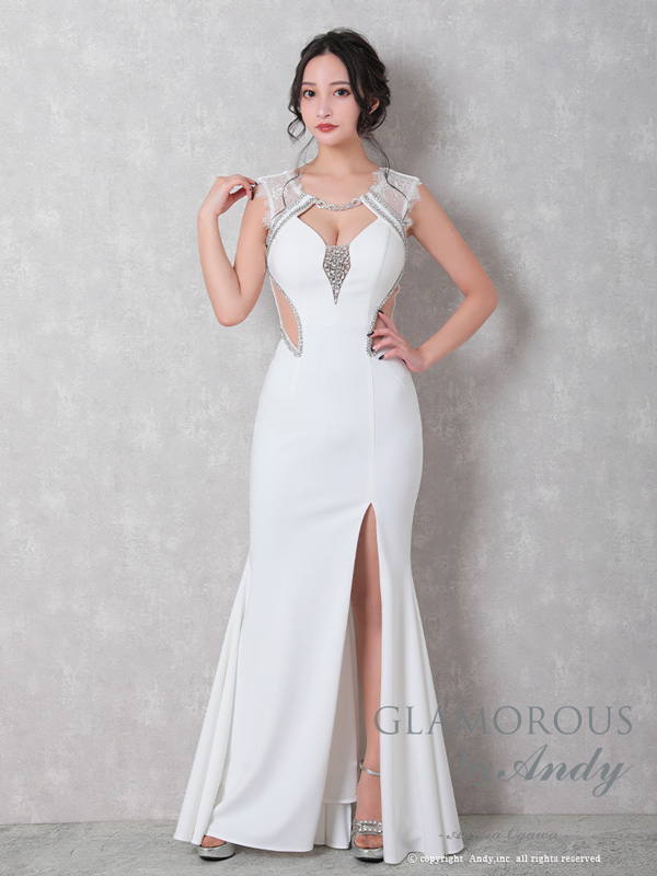 GLAMOROUS ドレス GMS-V874 ワンピース ロングドレス Andyドレス グラマラスドレス クラブ キャバ ドレス パーティードレス |  | 01