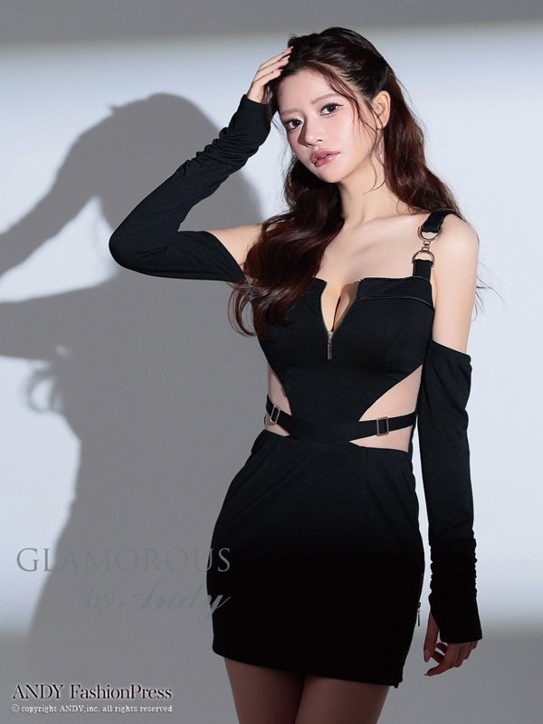 GLAMOROUS ドレス GMS-V891 ワンピース ミニドレス Andyドレス グラマラスドレス クラブ キャバ ドレス パーティードレス |  | 01
