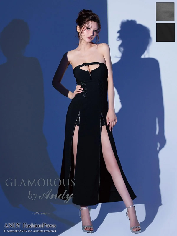 GLAMOROUS ドレス GMS-V892 ワンピース ロングドレス Andyドレス グラマラスドレス クラブ キャバ ドレス パーティードレス |  | 01