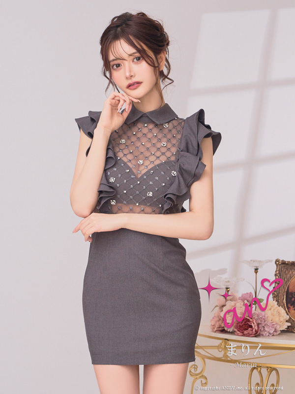 an ドレス AOC-3998ワンピース ミニドレス Andyドレス アンドレス キャバクラ キャバ ドレス キャバドレス |  | 01