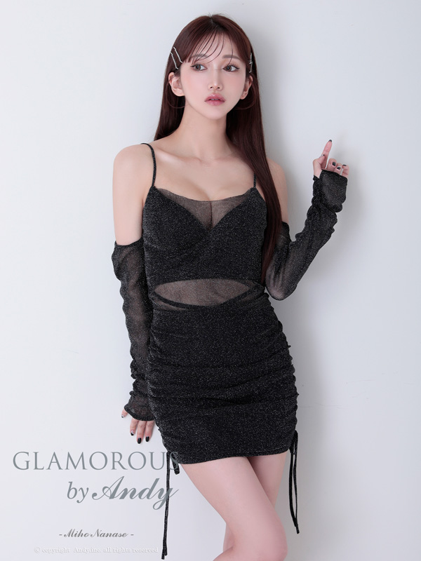 GLAMOROUS ドレス GMS-V894 ワンピース ミニドレス Andyドレス グラマラスドレス クラブ キャバ ドレス パーティードレス |  | 01