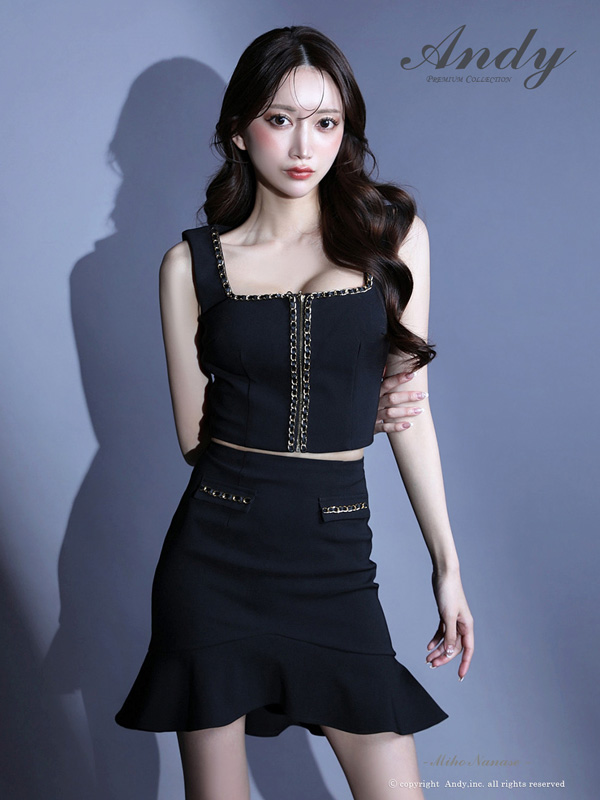 Andy ドレス AN-ON3026 セットアップ ミニドレス andyドレス アンディドレス クラブ キャバ ドレス パーティードレス |  | 03
