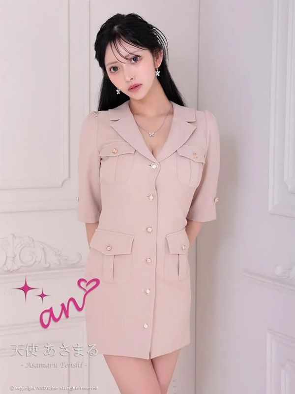 an ドレス AOC-4071 ワンピース ミニドレス Andyドレス アンドレス キャバクラ キャバ ドレス キャバドレス |  | 02