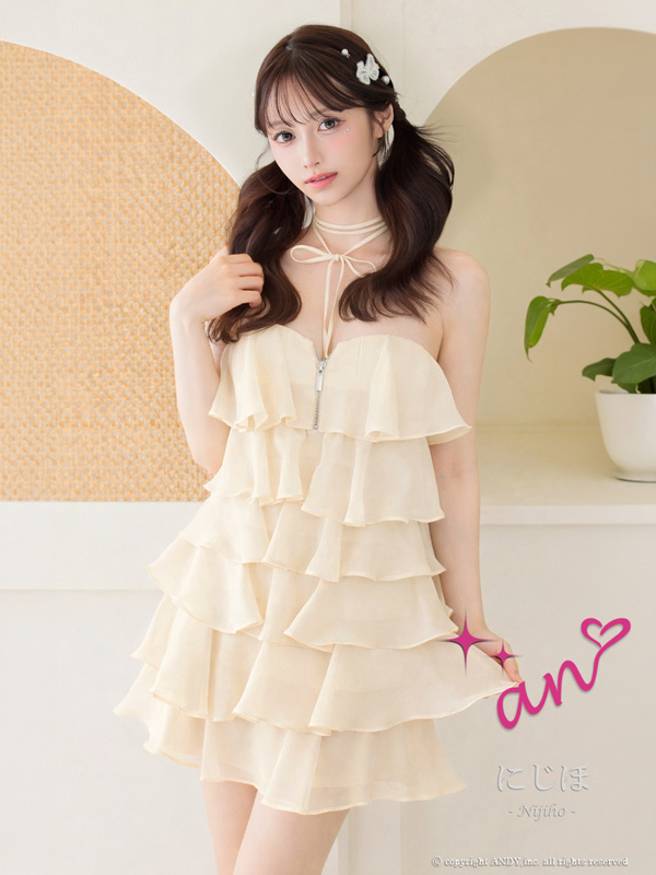 an ドレス AOC-4087 ワンピース ミニドレス Andyドレス アンドレス キャバクラ キャバ ドレス キャバドレス |  | 02