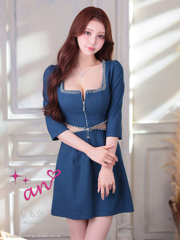 an ドレス AOC-4090 ワンピース ミニドレス Andyドレス アンドレス キャバクラ キャバ ドレス キャバドレス |  | 01