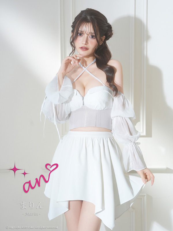 an ドレス AOC-4076 セットアップ ミニドレス Andyドレス アンドレス キャバクラ キャバ ドレス キャバドレス |  | 02