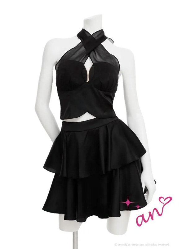 an ドレス AOC-4102 セットアップ ミニドレス Andyドレス アンドレス キャバクラ キャバ ドレス キャバドレス |  | 03