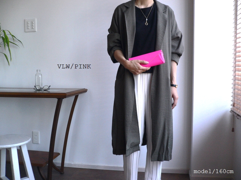 Carmine（カーマイン） ノベルティ ビビッド ネオン レザー ロング