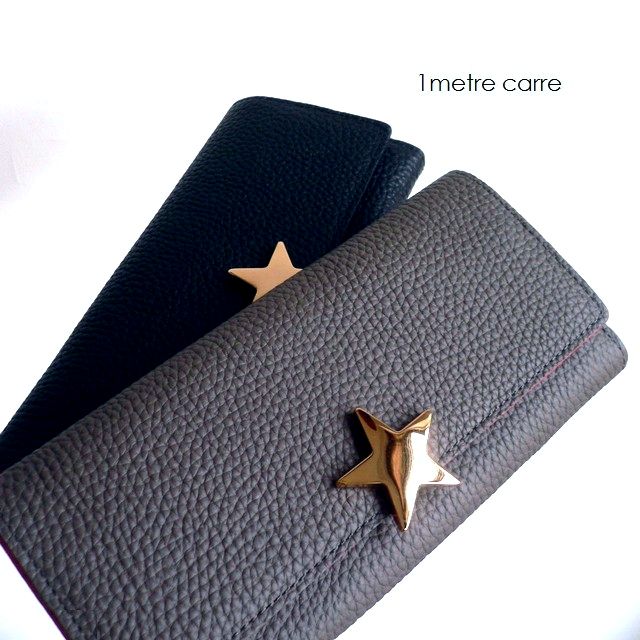 アンメトールキャレ　長財布　グレー 楽天市場】【クーポン】アンメートルキャレ 財布 長財布ミニ