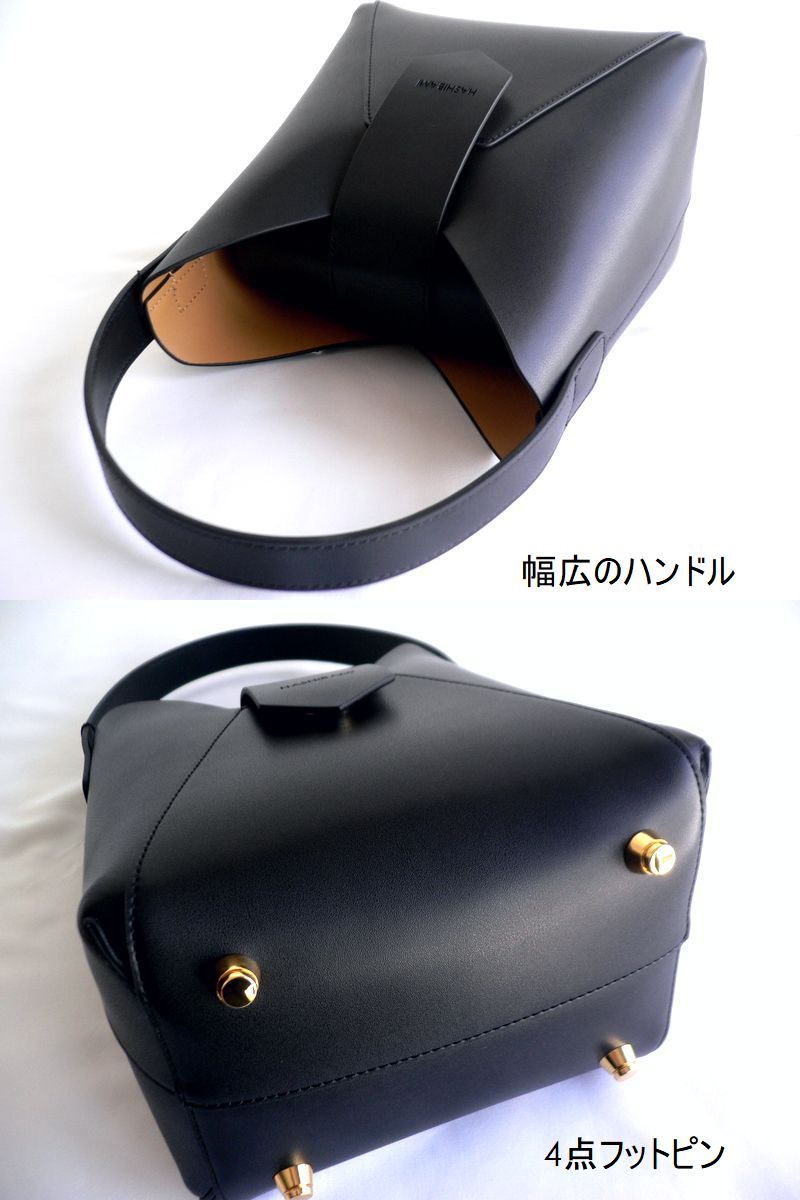 ☆新品未使用品☆【HASHIBAMI】 ショルダーバッグ グレージュ♪ Hashibami（ハシバミ） バッグ フェズ ワンハンドル トートバッグ HA