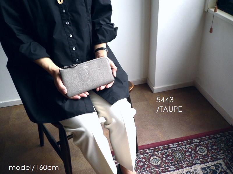 PELLE BORSA（ペレボルサ） 長財布 キャビアシボ 型押しレザー L字