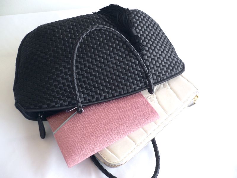 Arukan（アルカン） フォーマル バッグ サテン メッシュ ラフィナート