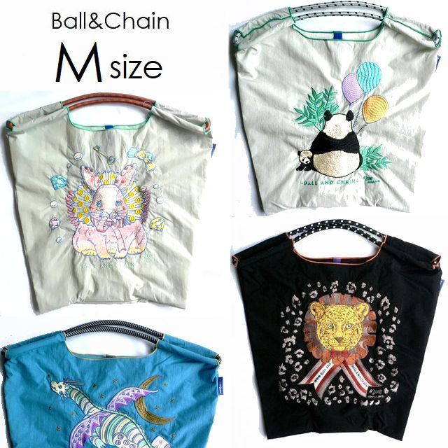 正規品 BALL＆CHAIN ボールアンドチェーン バッグ エコバッグ M 