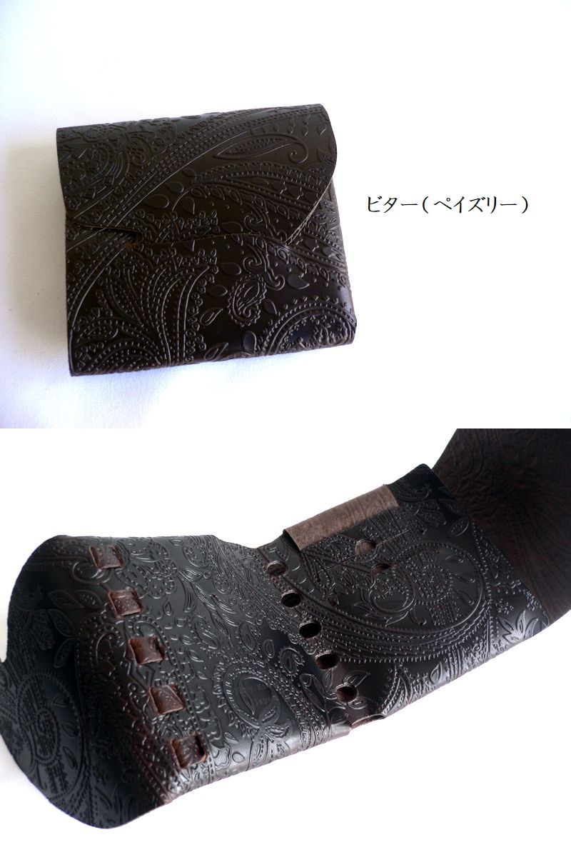 c477”新品 【所作】ショサ ペイズリー ブラック 3.5 CPウォレット 黒 cp 3.5 「ペイズリー」 | 所作 Shosa