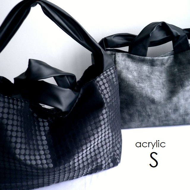 acrylic（アクリリック） バッグ S bag 2WAY ナイロン PVC トート 1300