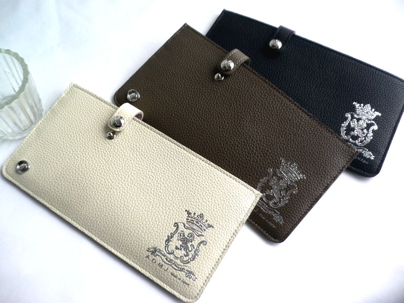 A.D.M.J スマートウォレット　長財布 ブラウン A.D.M.J スマートウォレット 長財布 ブラウン