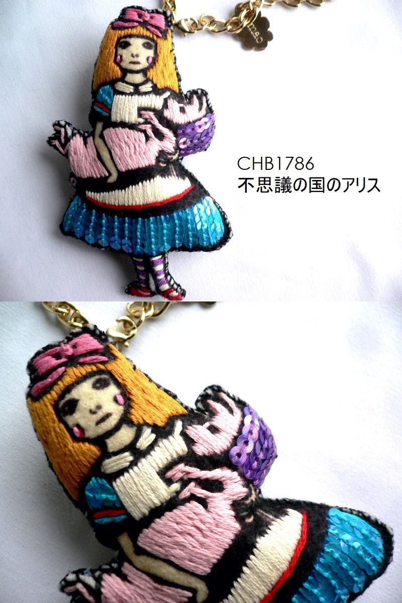 tamao world タマオワールド 刺繍 バッグチャーム キーホルダー ブローチ CHB2777 1787 1788 1785 1790 1783  1793 1786 1805 2268 猫/ウサギ : tama-bagcharmb : Ac-Lounge - 通販 - Yahoo!ショッピング