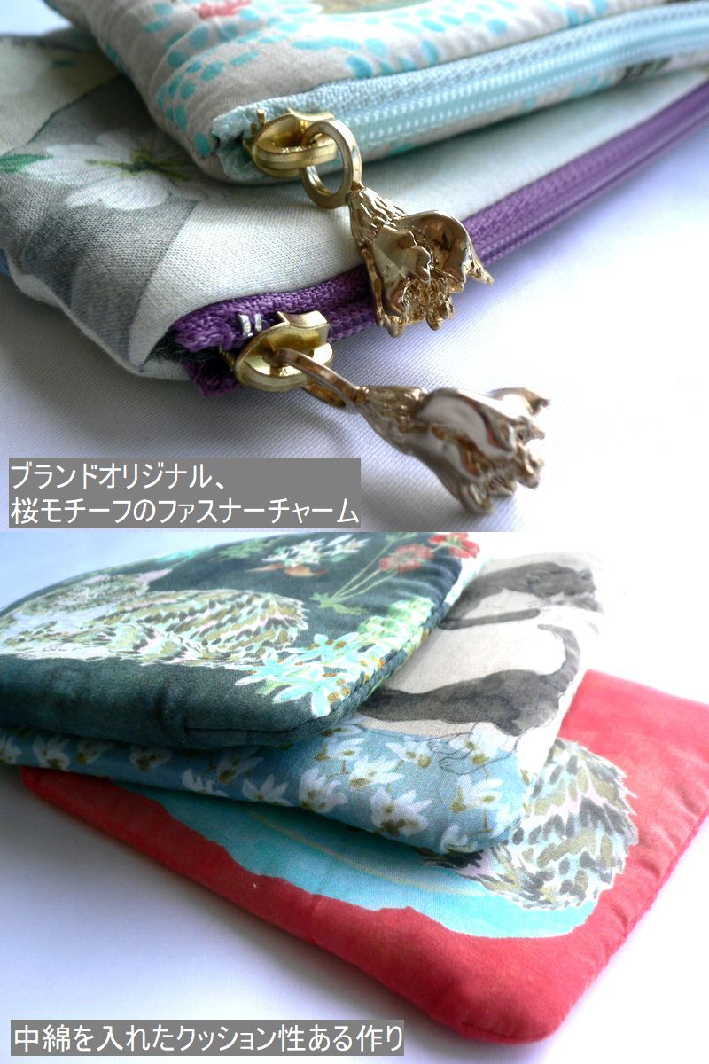 SAKURAYAMA サクラヤマ プリント マルチ ポーチ ケース P151 P132 P112