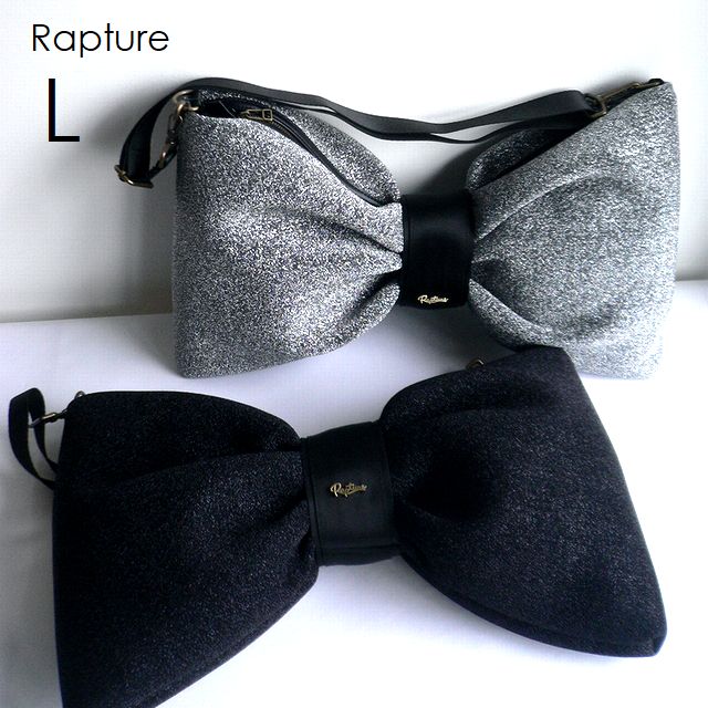 RAPTURE ラプチャー バッグ メタリック ダイバー素材 ネオプレン リボン ボディバッグ ショルダー HD180MTS HD180S HD180SR ダークシルバー ブラック ピンク ストライプ Rapture（ラプチャー） バッグ メタリック ダイバー素材 ネオプレン