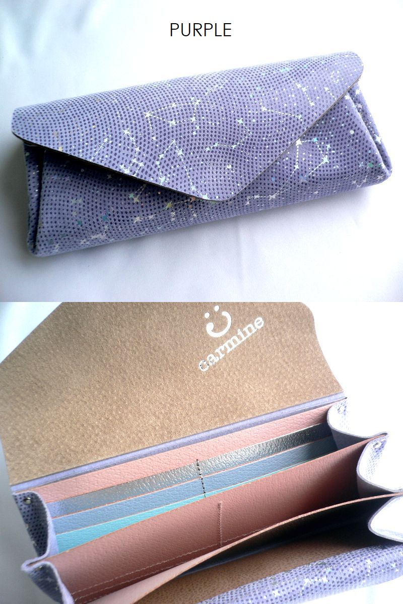 Carmine（カーマイン） ノベルティ ロングウォレット 星座 スターリー