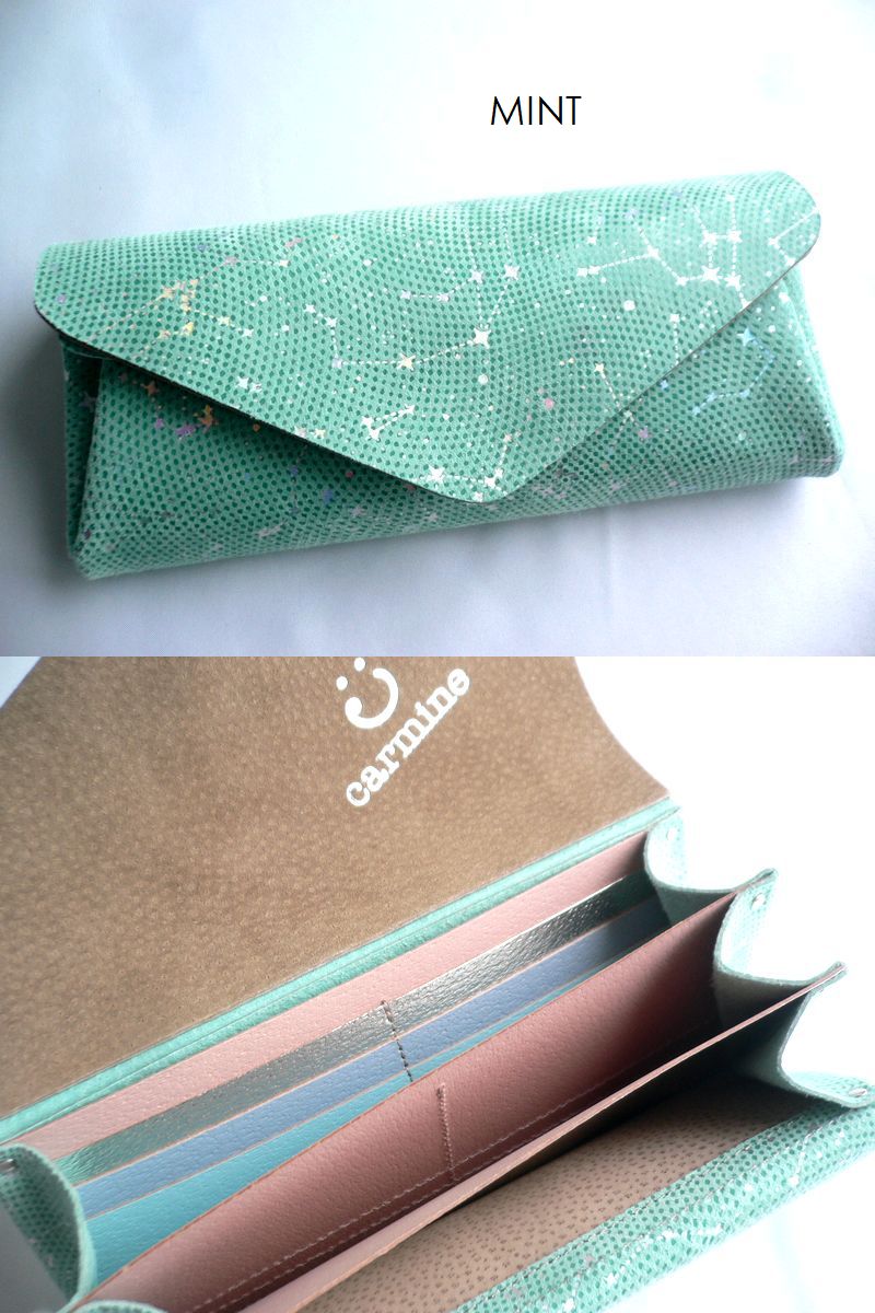 Carmine（カーマイン） ノベルティ ロングウォレット 星座 スターリー