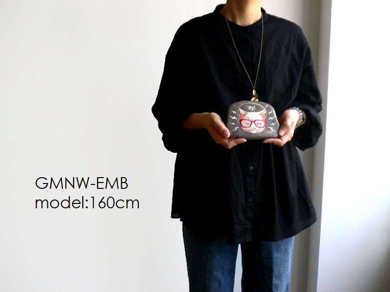 コラボ、‼️がま口染めデニム　ミィちゃま SAN HIDEAKI MIHARA サンヒデアキミハラ D[di:] DJ CAT コラボ