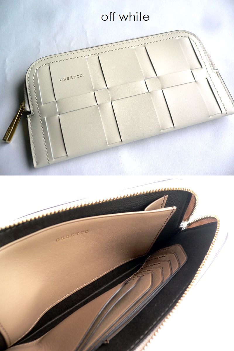 ORSETTO（オルセット） ノベルティ 財布 長財布 ラウンドファスナー
