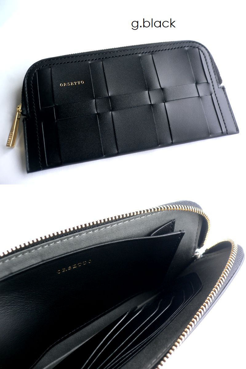 ORSETTO（オルセット） ノベルティ 財布 長財布 ラウンドファスナー