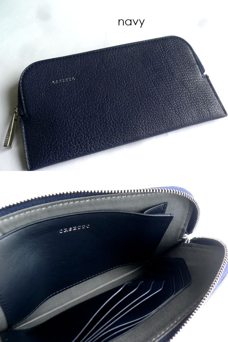 ORSETTO（オルセット） ノベルティ 長財布 ラウンドファスナー CAPRE