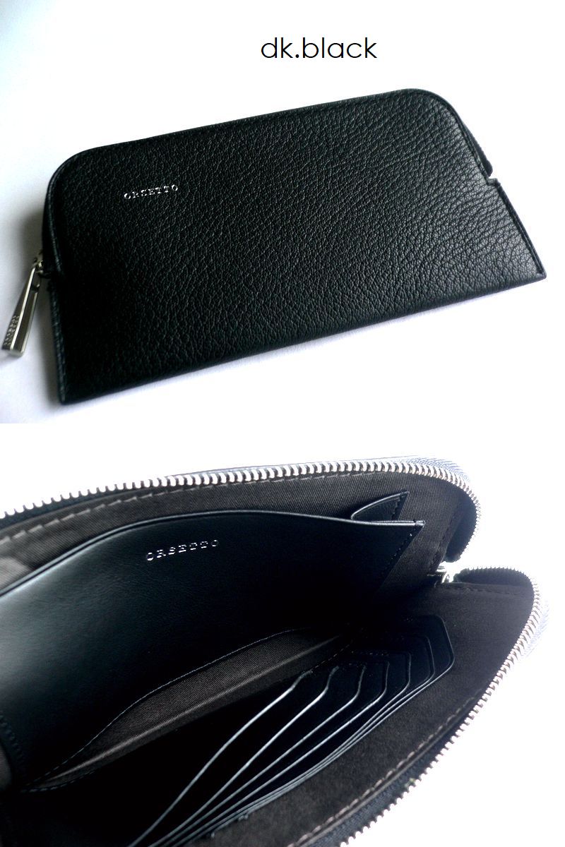 ORSETTO（オルセット） ノベルティ 長財布 ラウンドファスナー CAPRE