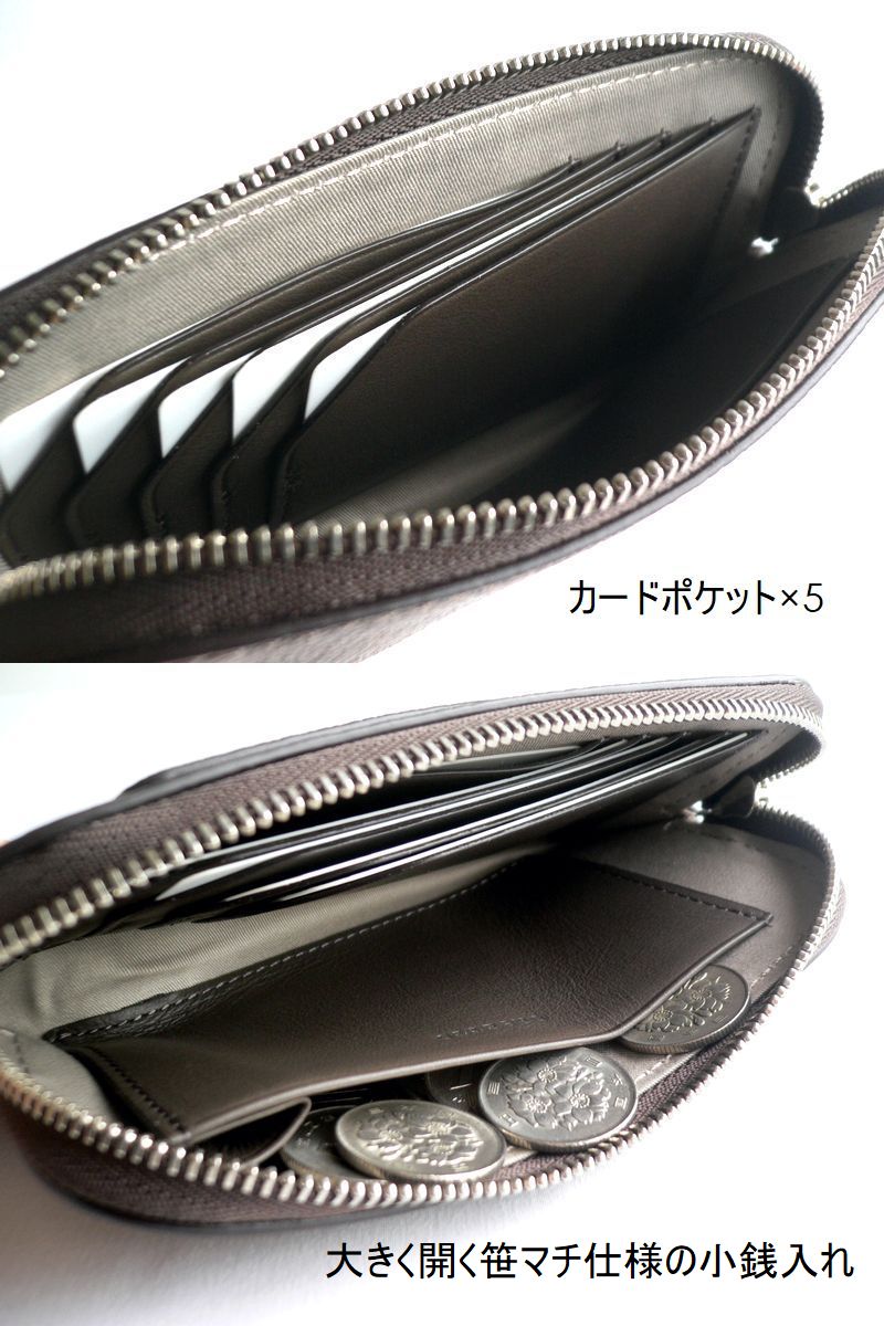 ORSETTO（オルセット） ノベルティ 財布 折り財布 ラウンドファスナー