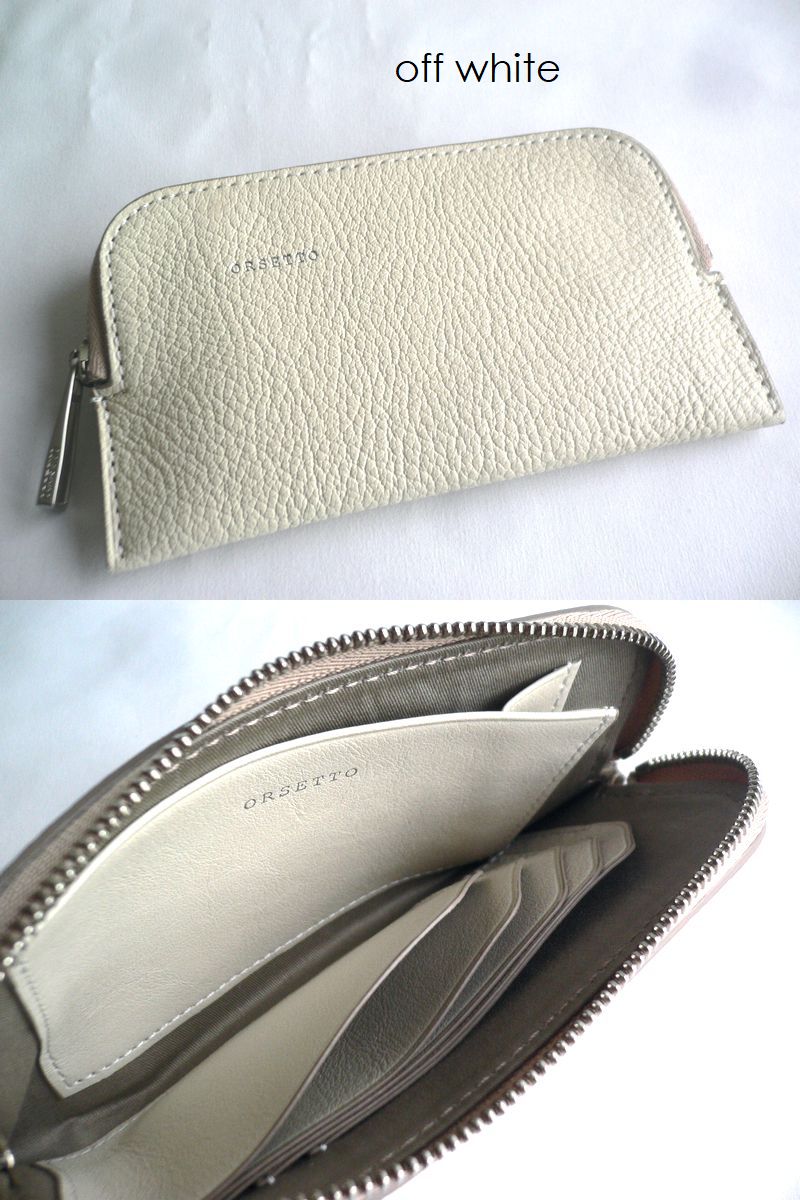 ORSETTO（オルセット） ノベルティ 財布 折り財布 ラウンドファスナー