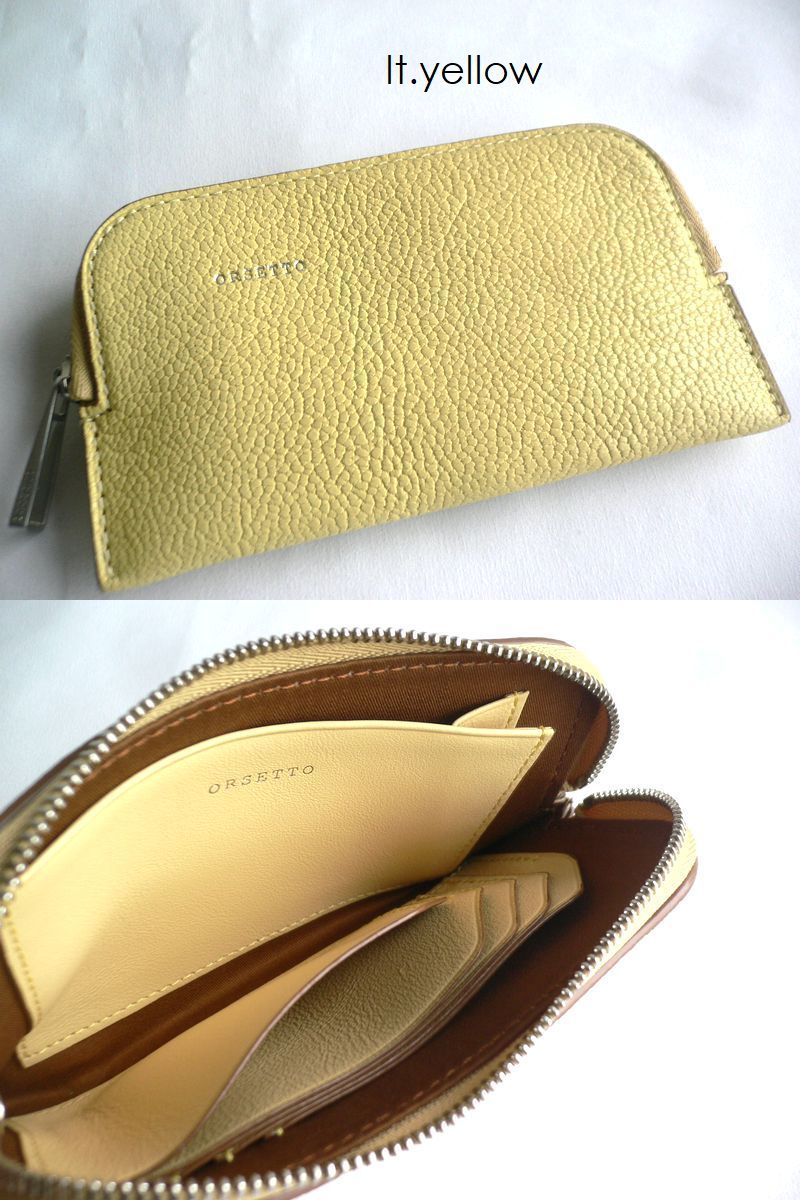 ORSETTO（オルセット） ノベルティ 財布 折り財布 ラウンドファスナー