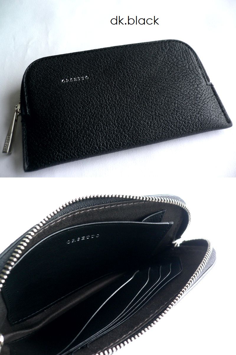 ORSETTO（オルセット） ノベルティ 財布 折り財布 ラウンドファスナー