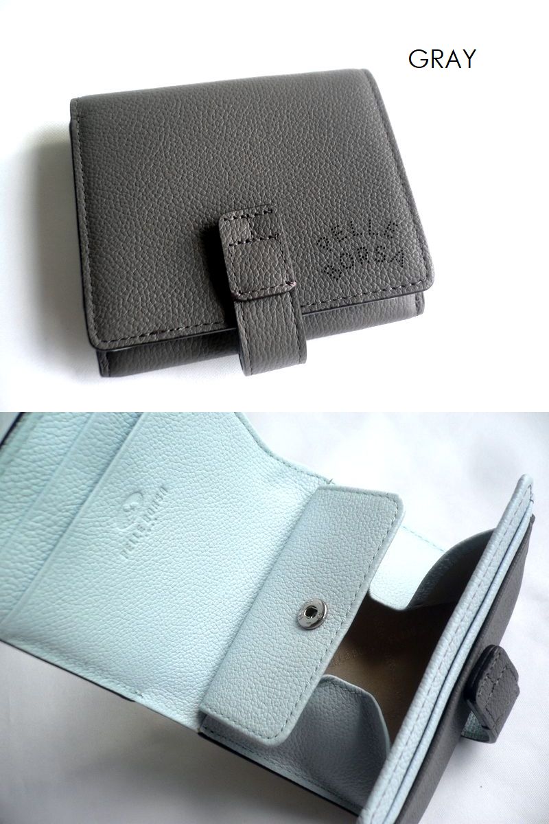 PELLE BORSA（ペレボルサ） 折り財布 二つ折り レザー ウォレット 7202