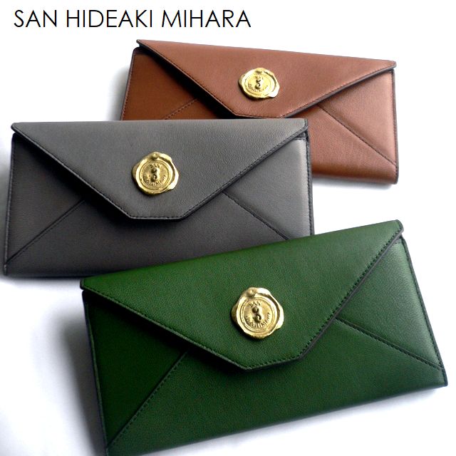 SAN HIDEAKI MIHARA（サンヒデアキミハラ） ノベルティ 山羊革
