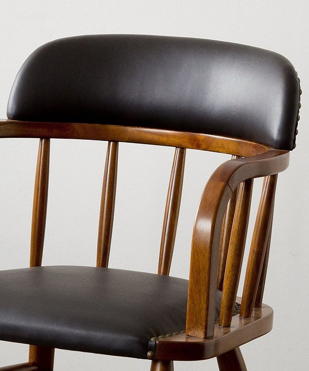 ACME Furniture（アクメファニチャー） OAKS ARM CHAIR_PVC ブラック
