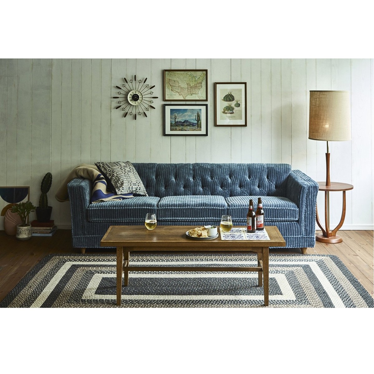 ACME Furniture アクメファニチャー LAKEWOOD SOFA (BG) -W2140