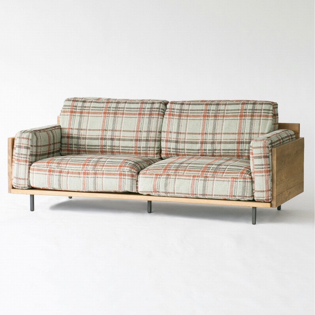 ACME FURNITURE チェックソファー ナチュラル ms-15001904-005.jpg